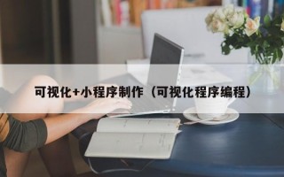 平顶山可视化+小程序制作（可视化程序编程）